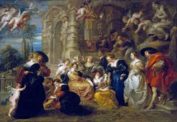  Amor Arte - El Jardín Del Amor Barroco Peter Paul Rubens